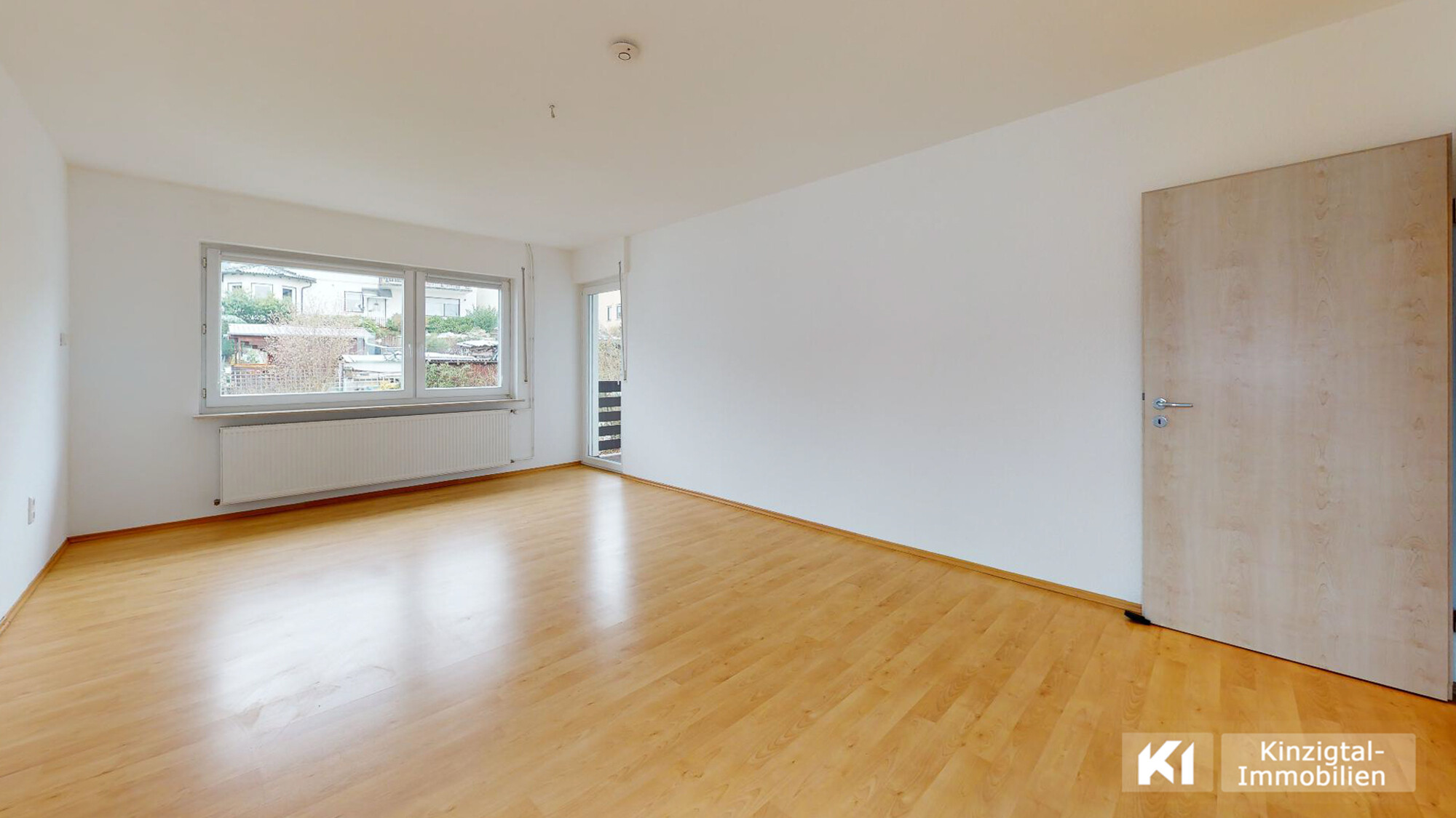 ...hier befindet sich das Schlafzimmer