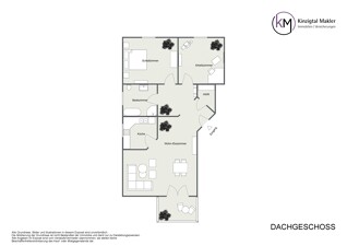 Objekt_231008 - DACHGESCHOSS - 2D Floor Plan