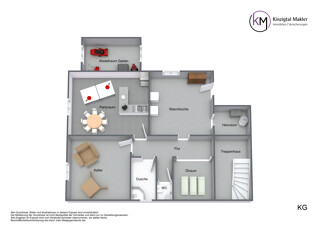 Floorplan letterhead - Objekt_241002 - KG - 3D Floor Plan