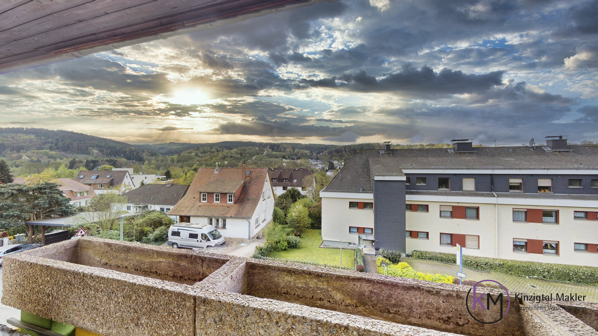 ... herrlicher Ausblick auf die Umgebung