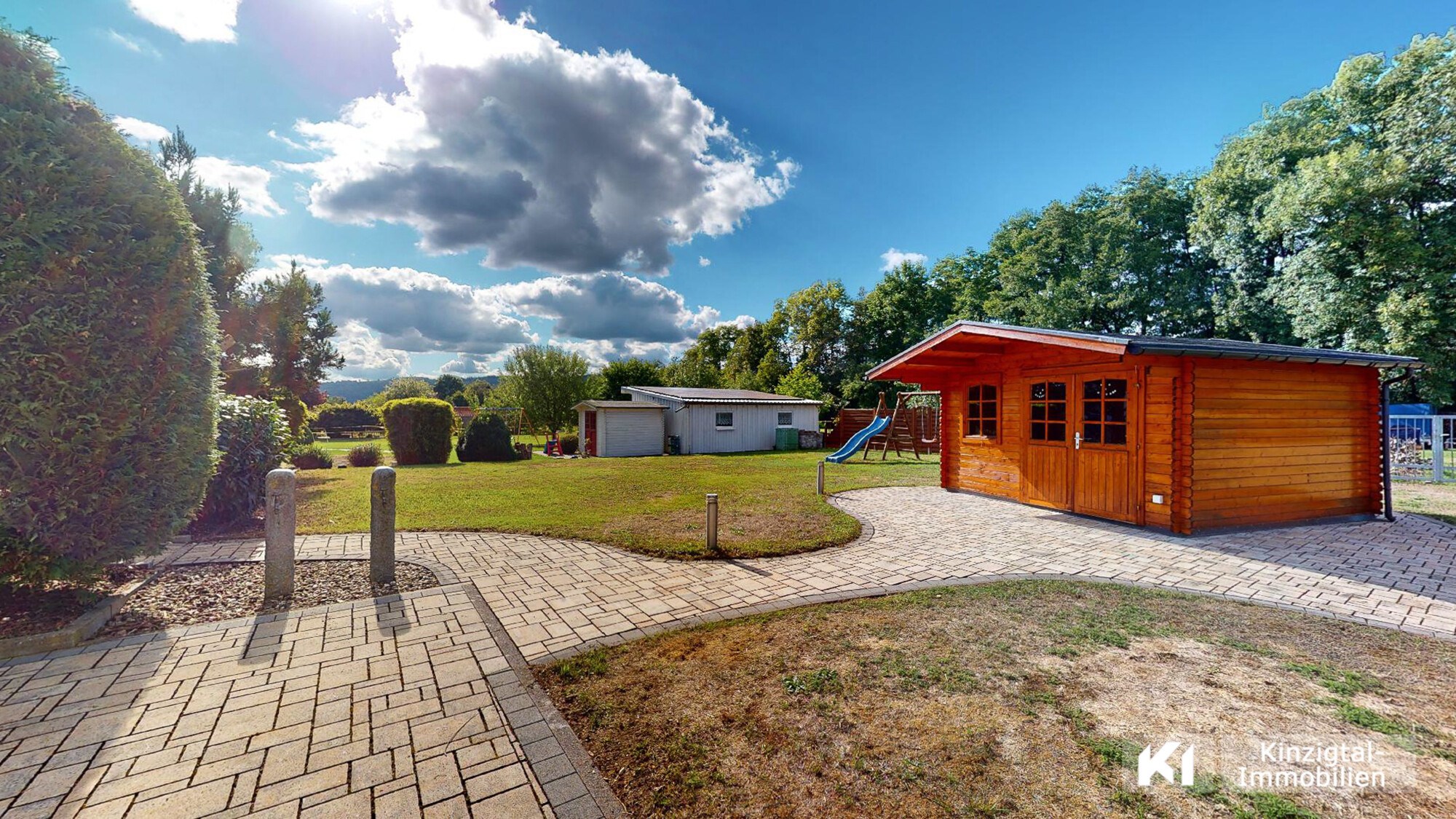 ...Gartenhütte erhalten Sie inklusive