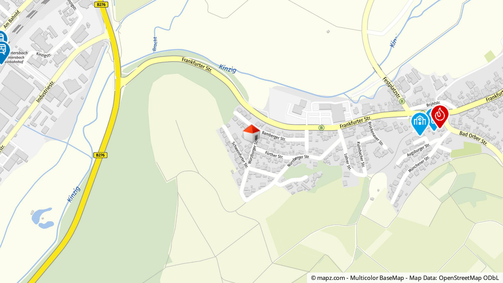 Geolyzer Kartenausschnitt