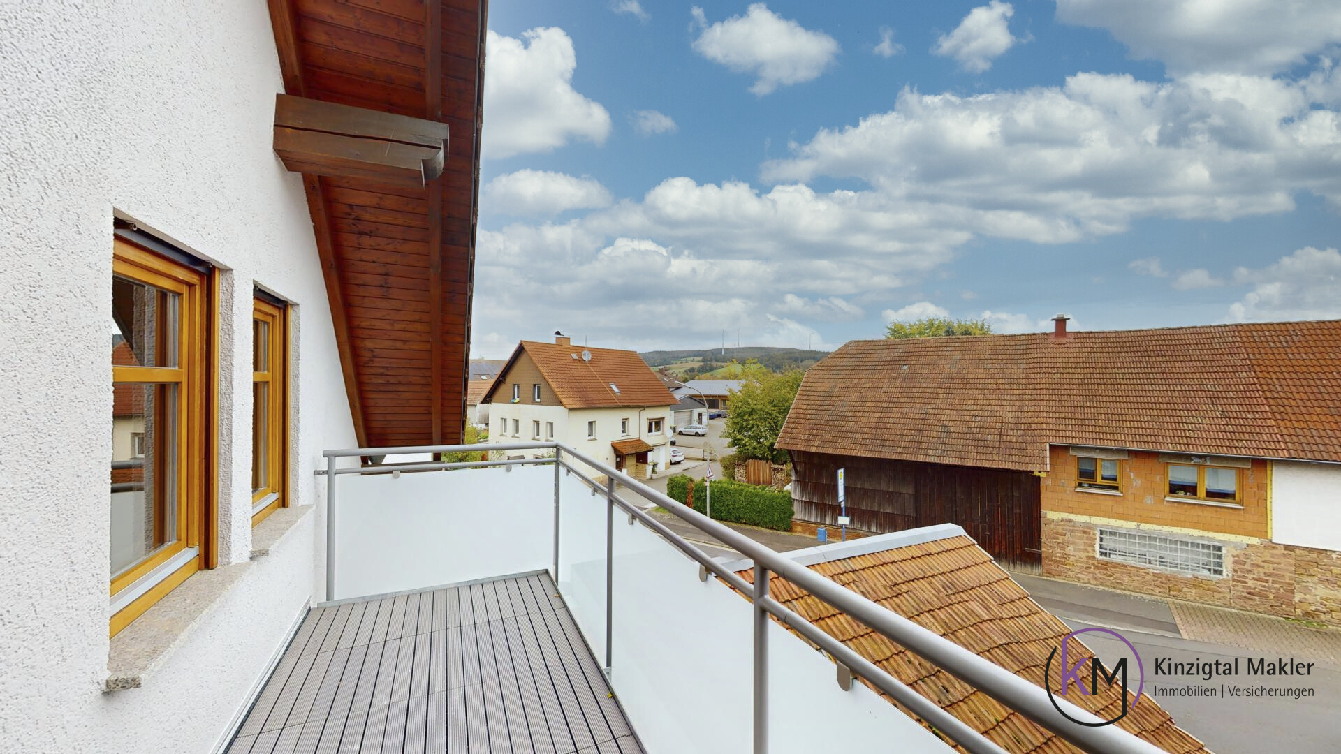 ... der Balkon