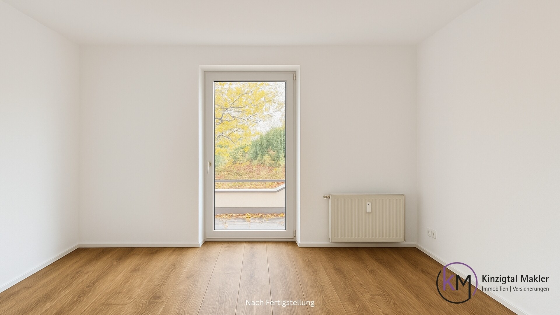 ... Arbeits- oder Kinderzimmer mit Balkonzugang