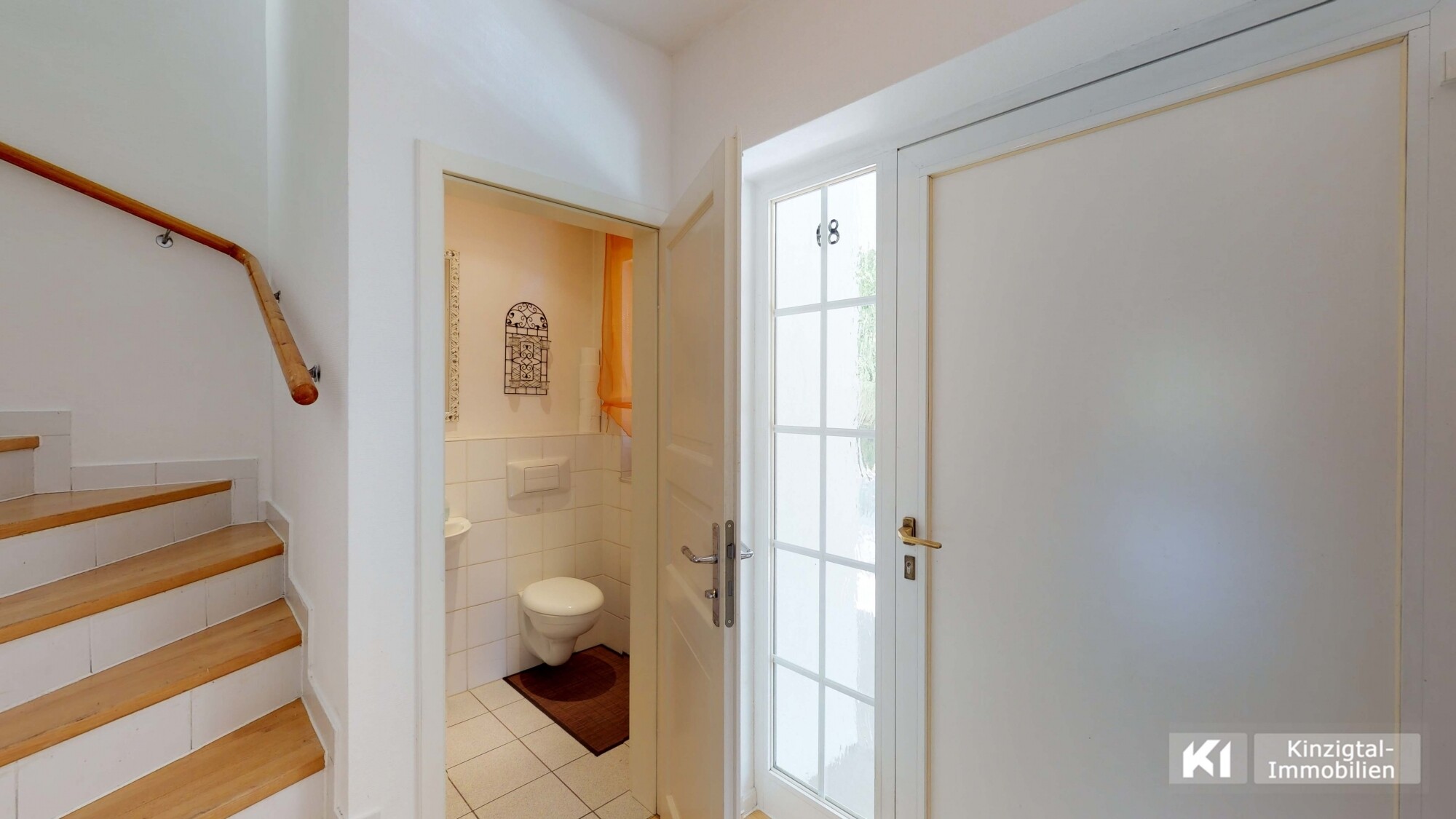 ... Gäste-WC im Erdgeschoss