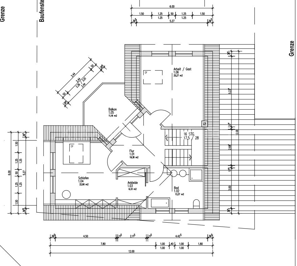 Grundrisse - DG - Dachgeschoss