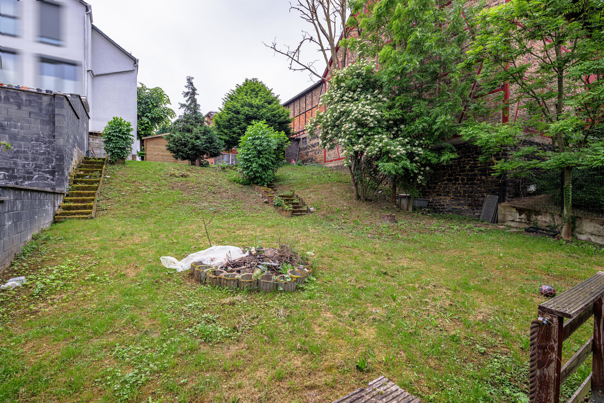 Blick vom Garten