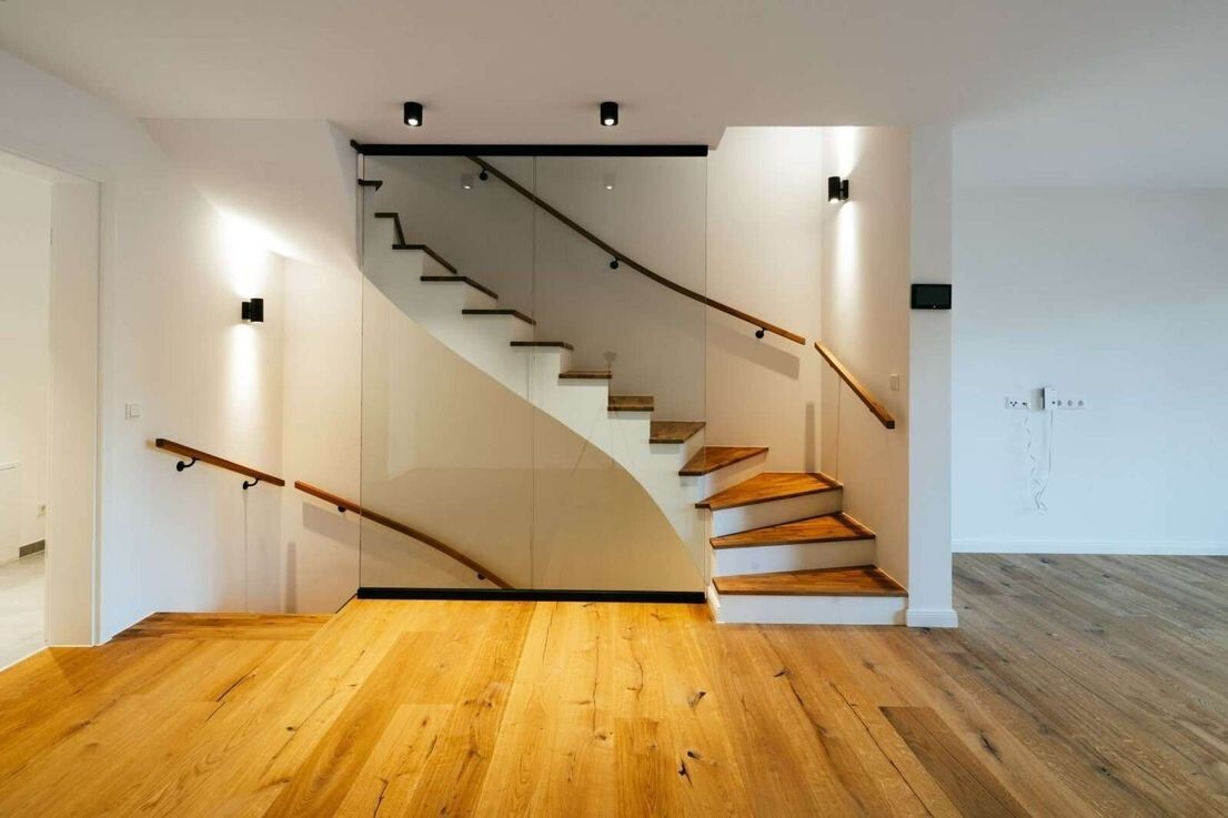 Wohnzimmer Treppe Licht