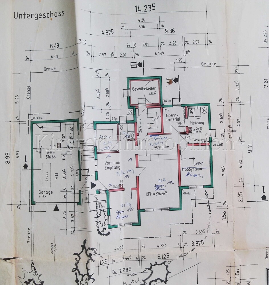 Grundriss UG