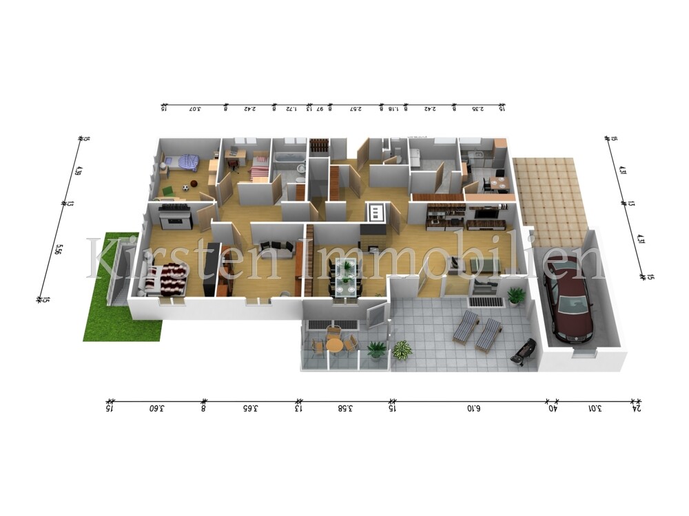 Grundriss EG 3D_Ansicht-N