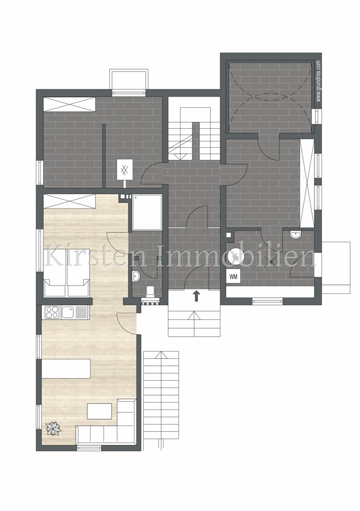 Grundriss EG 2D