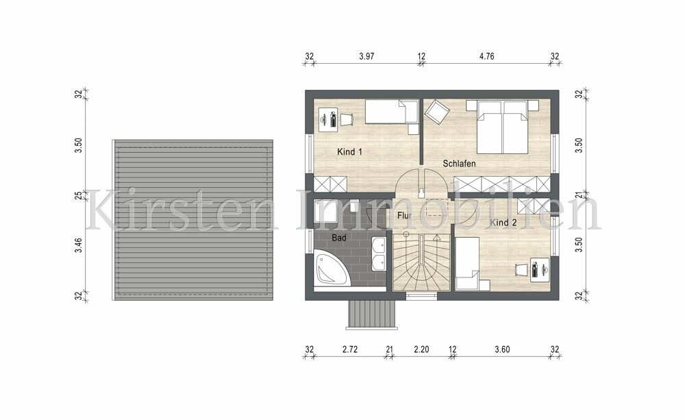 Grundriss DG 2D