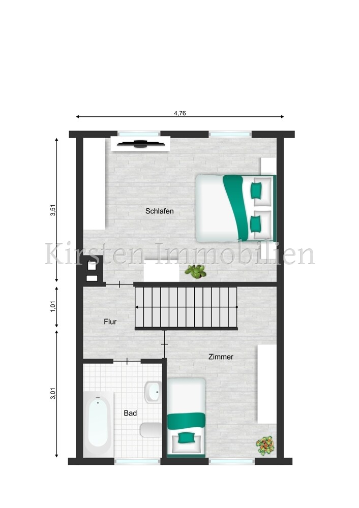 Grundriss OG 2D