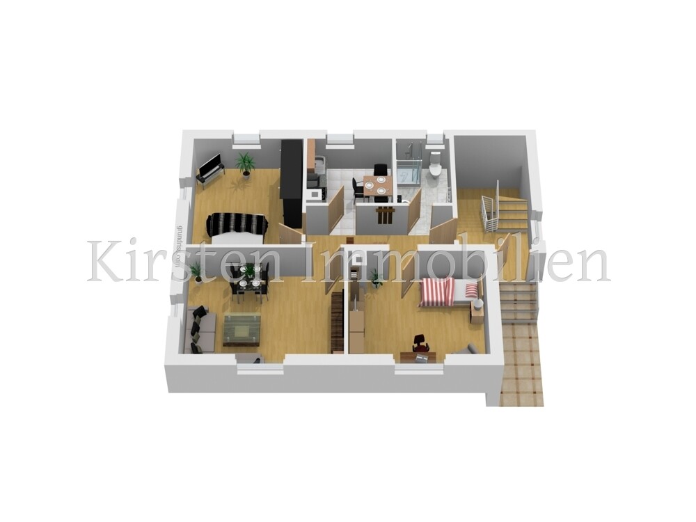 Grundriss 3D EG