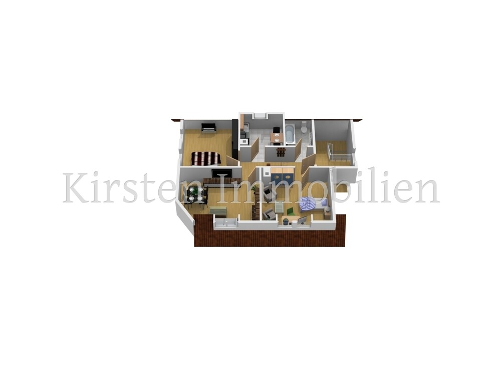 Grundriss 3D DG