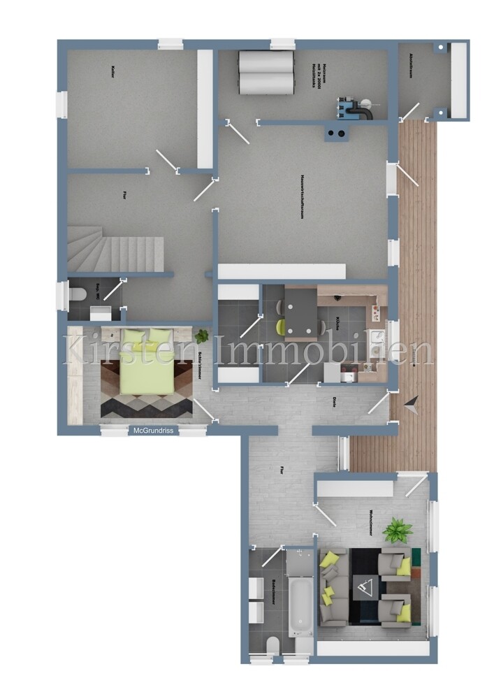 Grundriss UG 2D