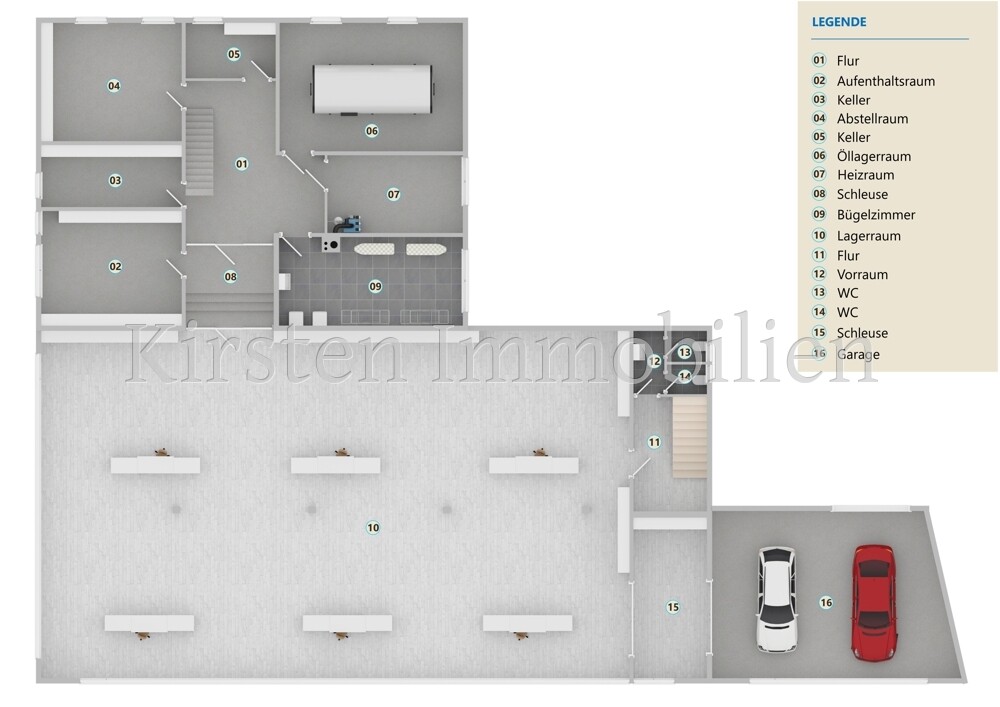 Grundriss 2D UG