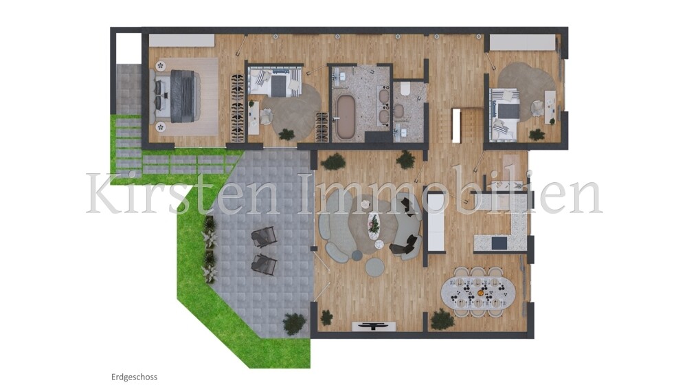 Grundriss EG 2D