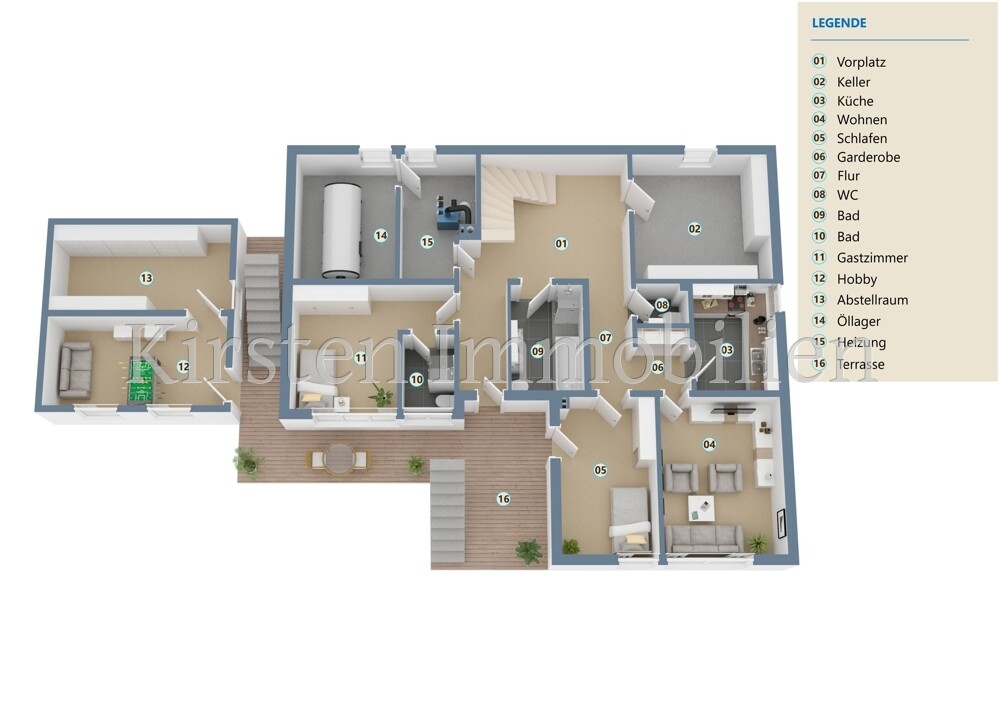 Grundriss UG 2D