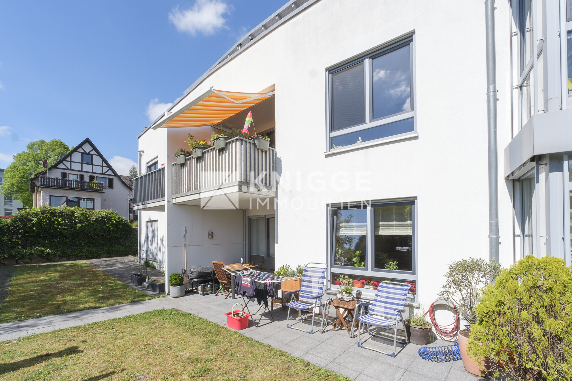 Rückansicht Haus