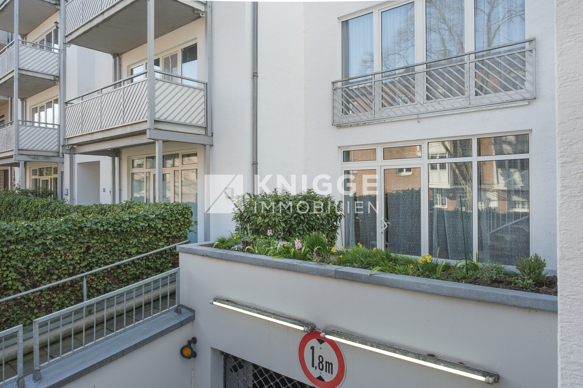 Terrasse und Zuwegung