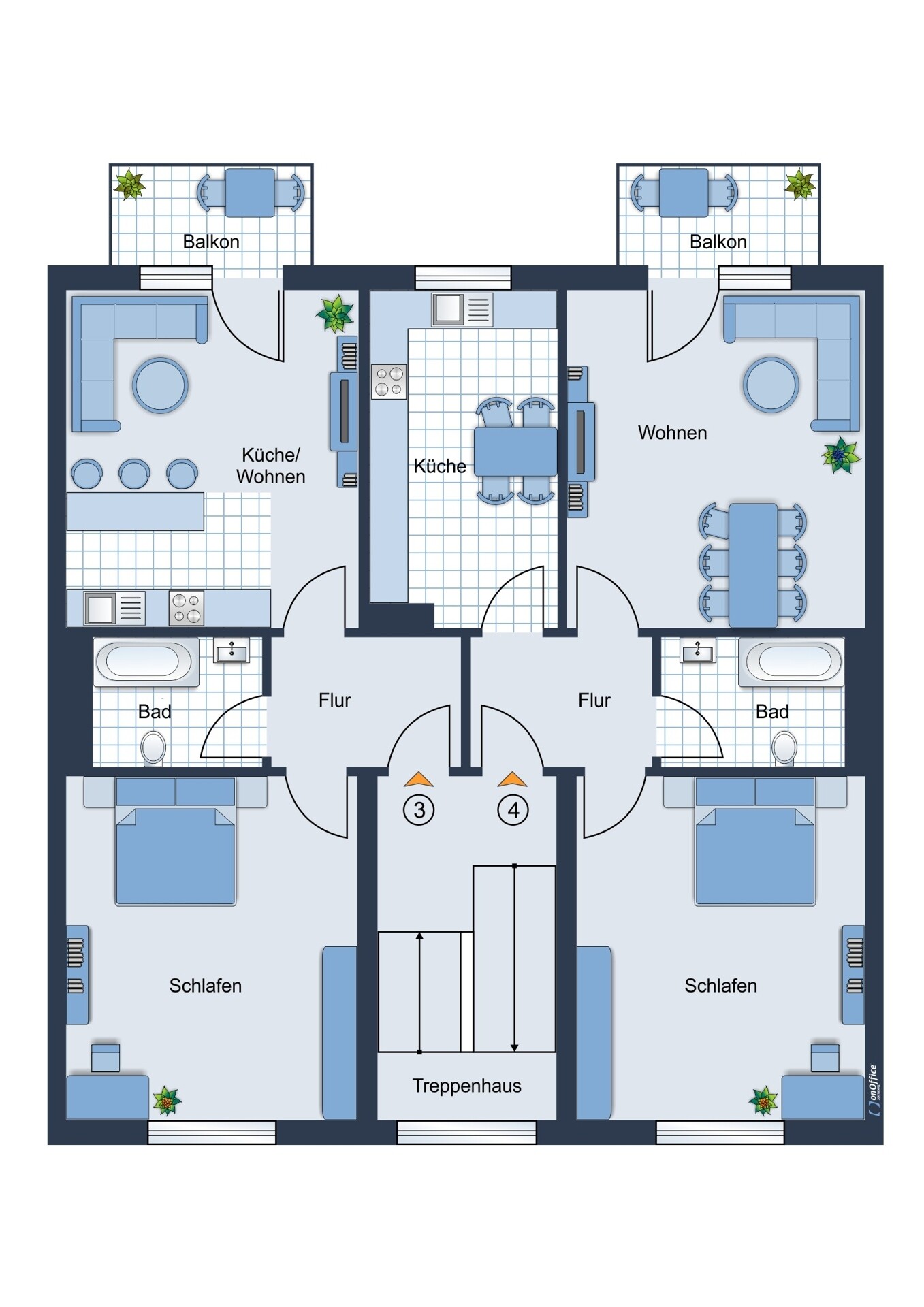 Grundriss 1. OG