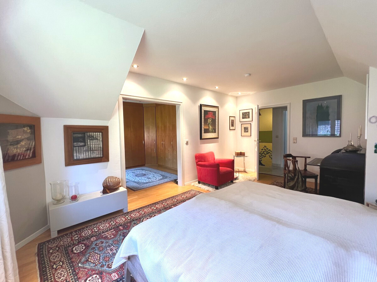 Ansicht Schlafzimmer / Ankleide