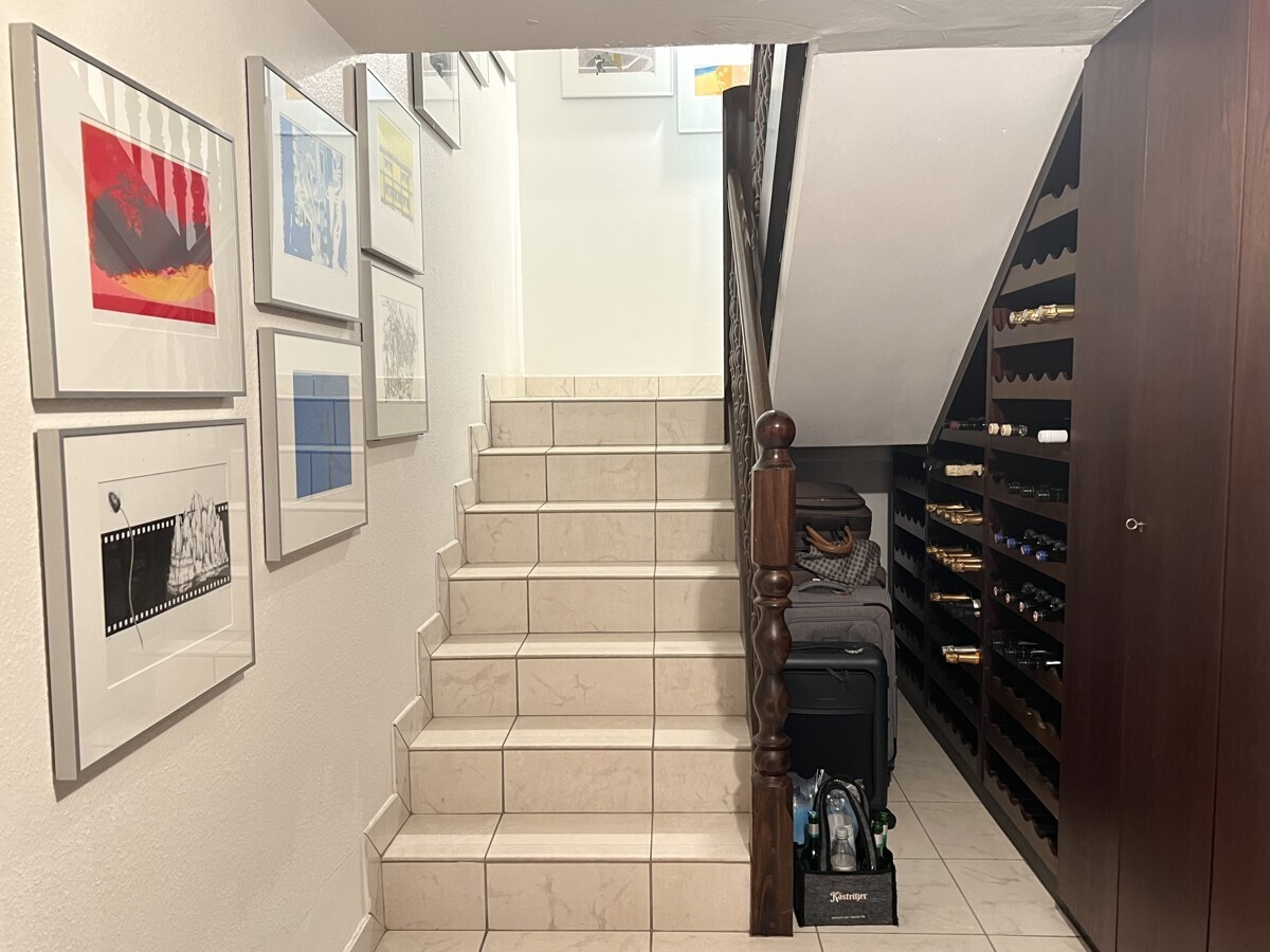 Ansicht Kellerabgang