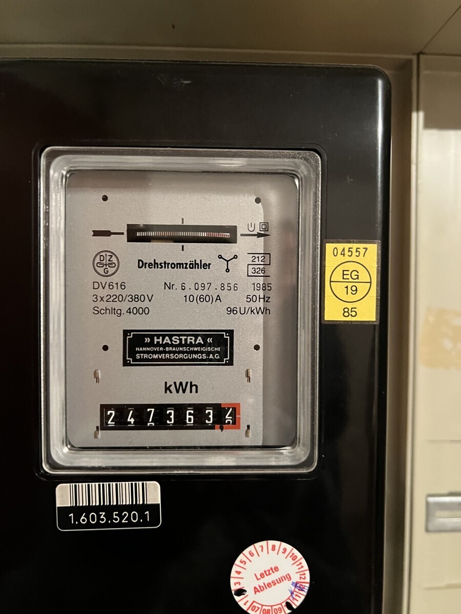 Zählerstand Strom