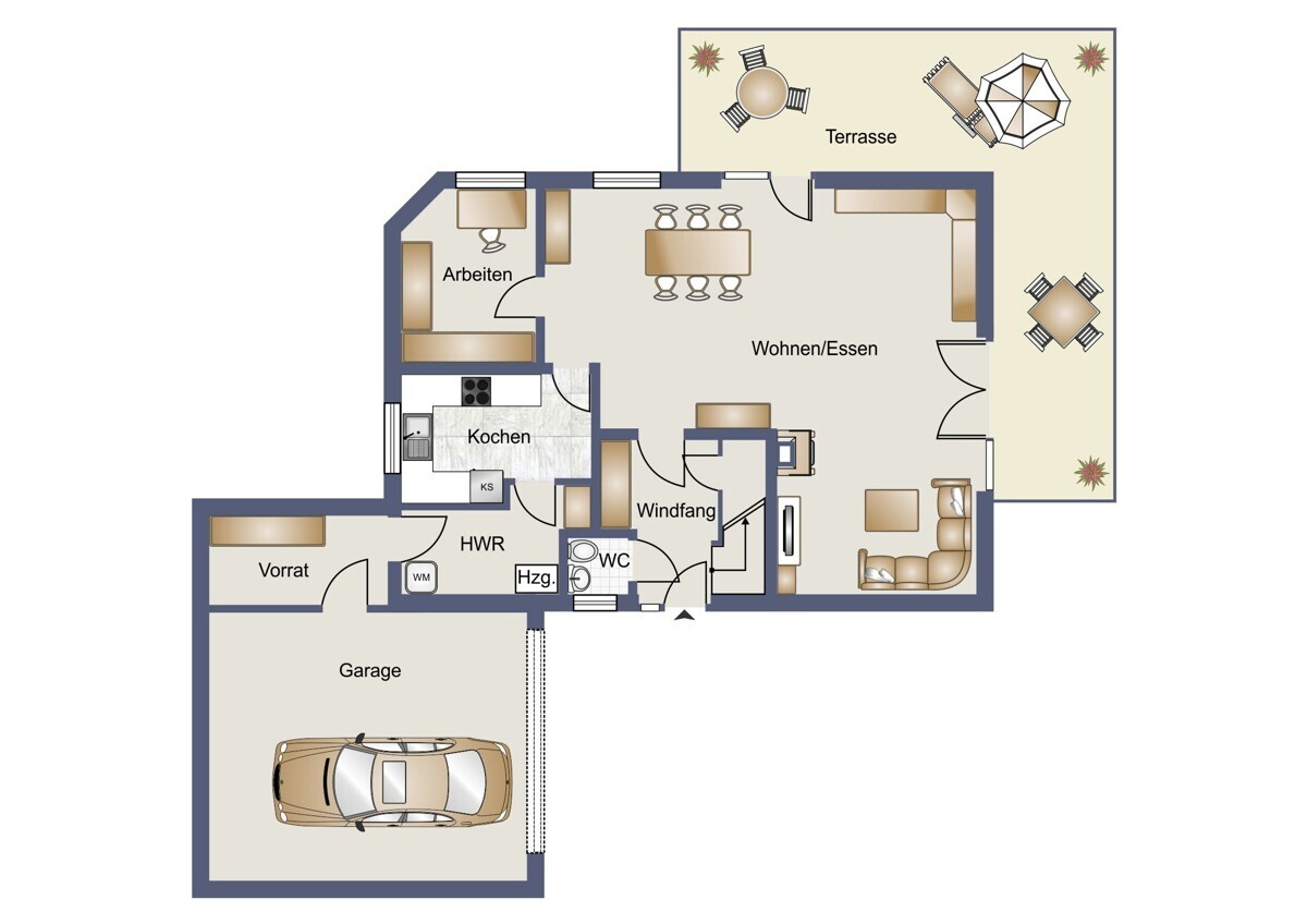 Grundriss EG