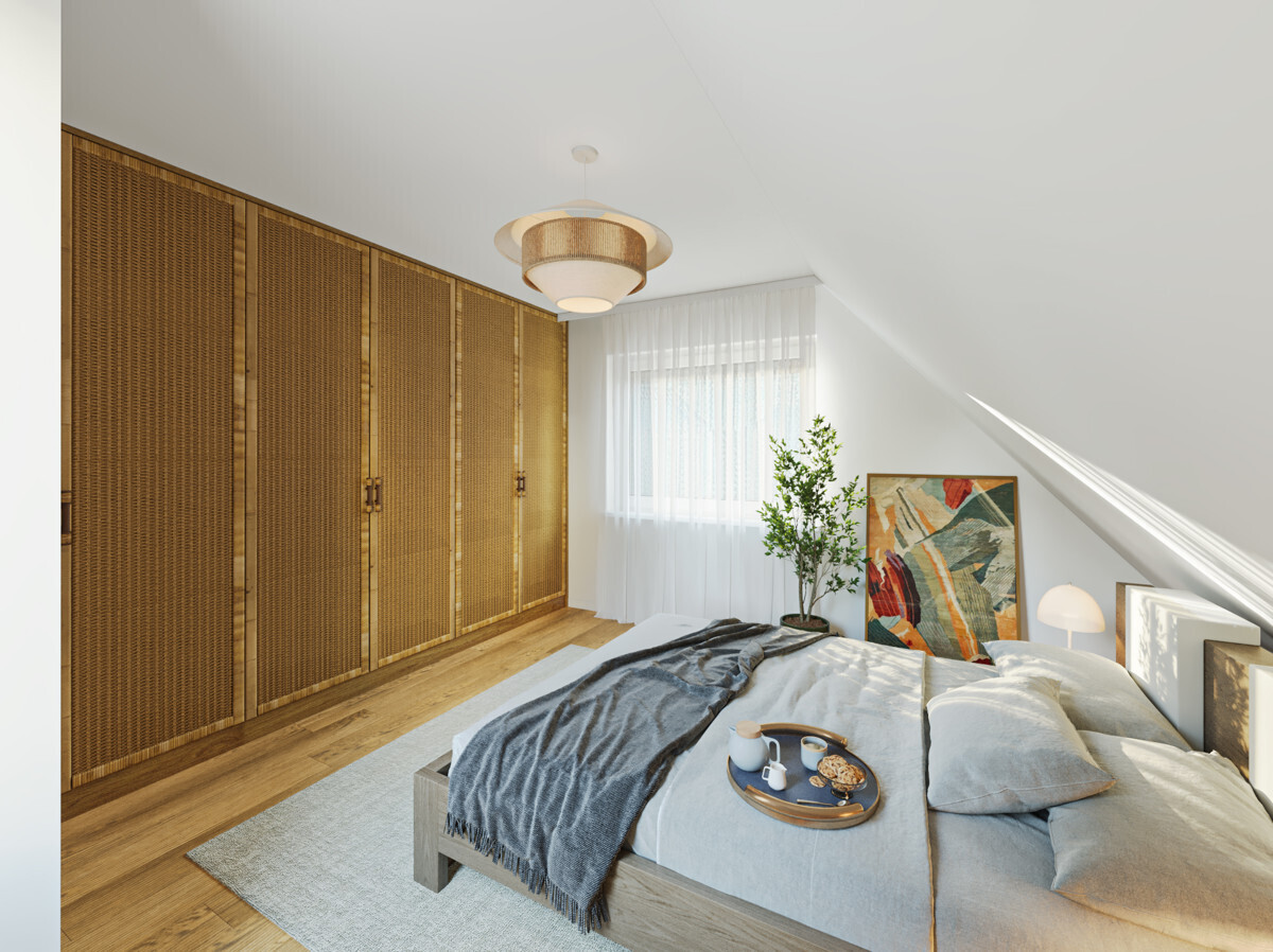 Visualisierung Schlafzimmer OG