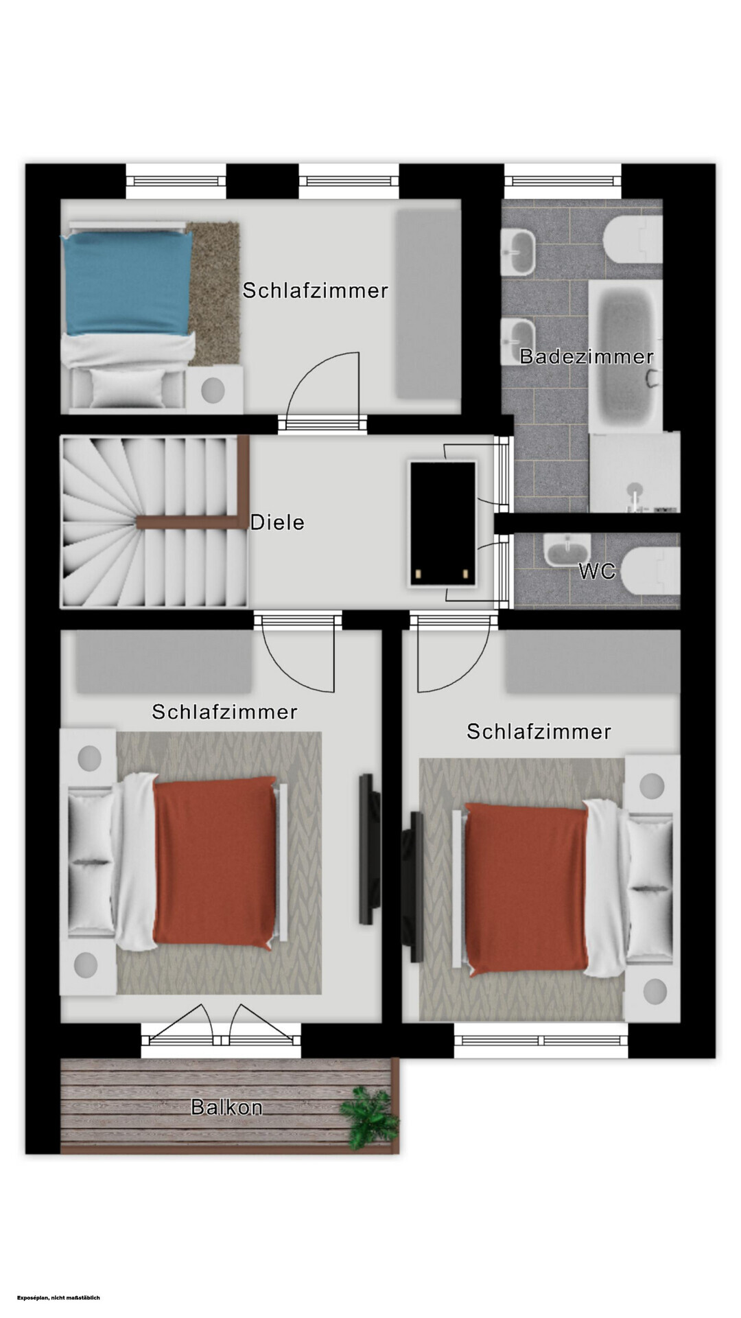 Grundriss OG