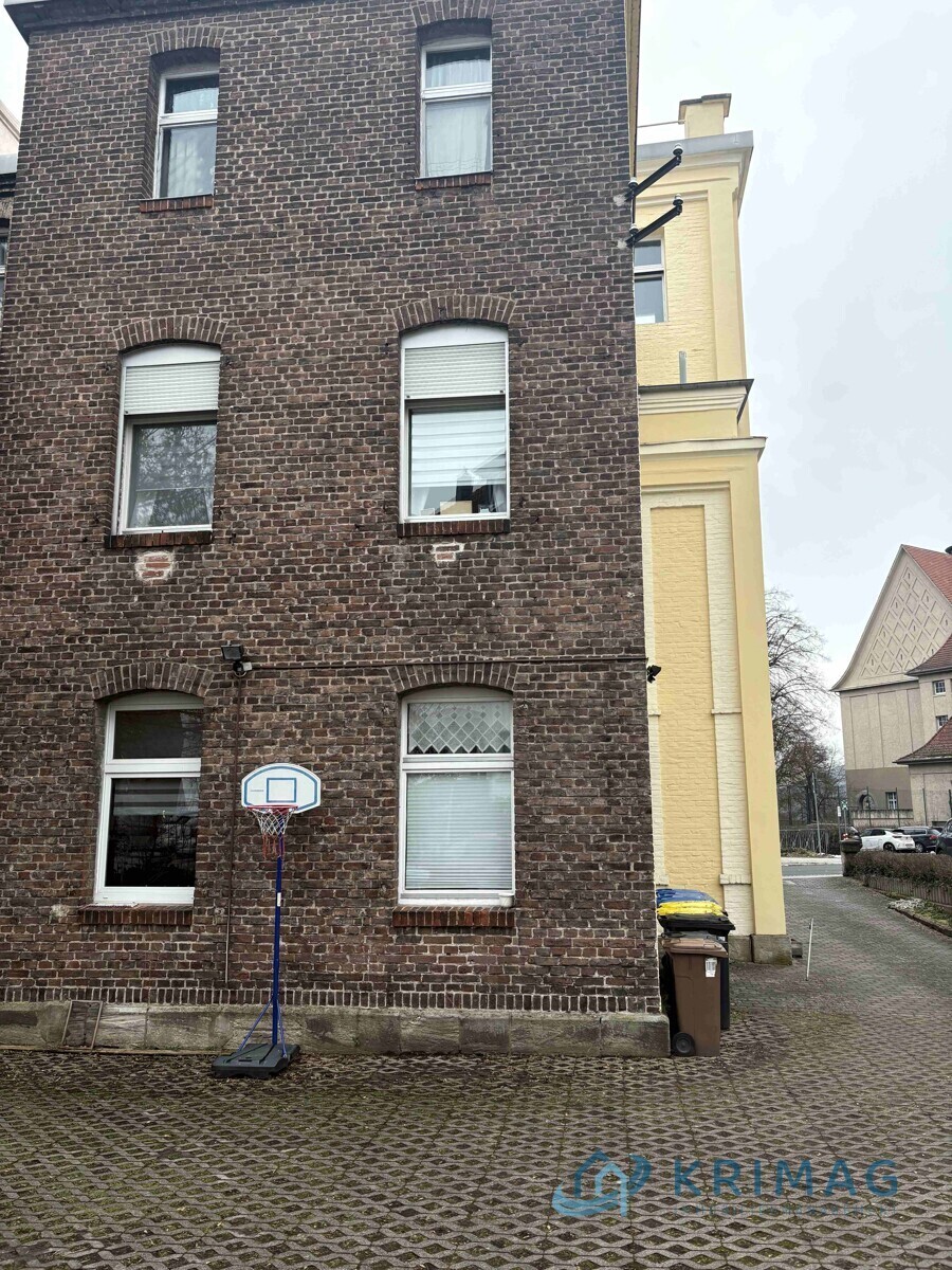 rückseitige Fassade nah