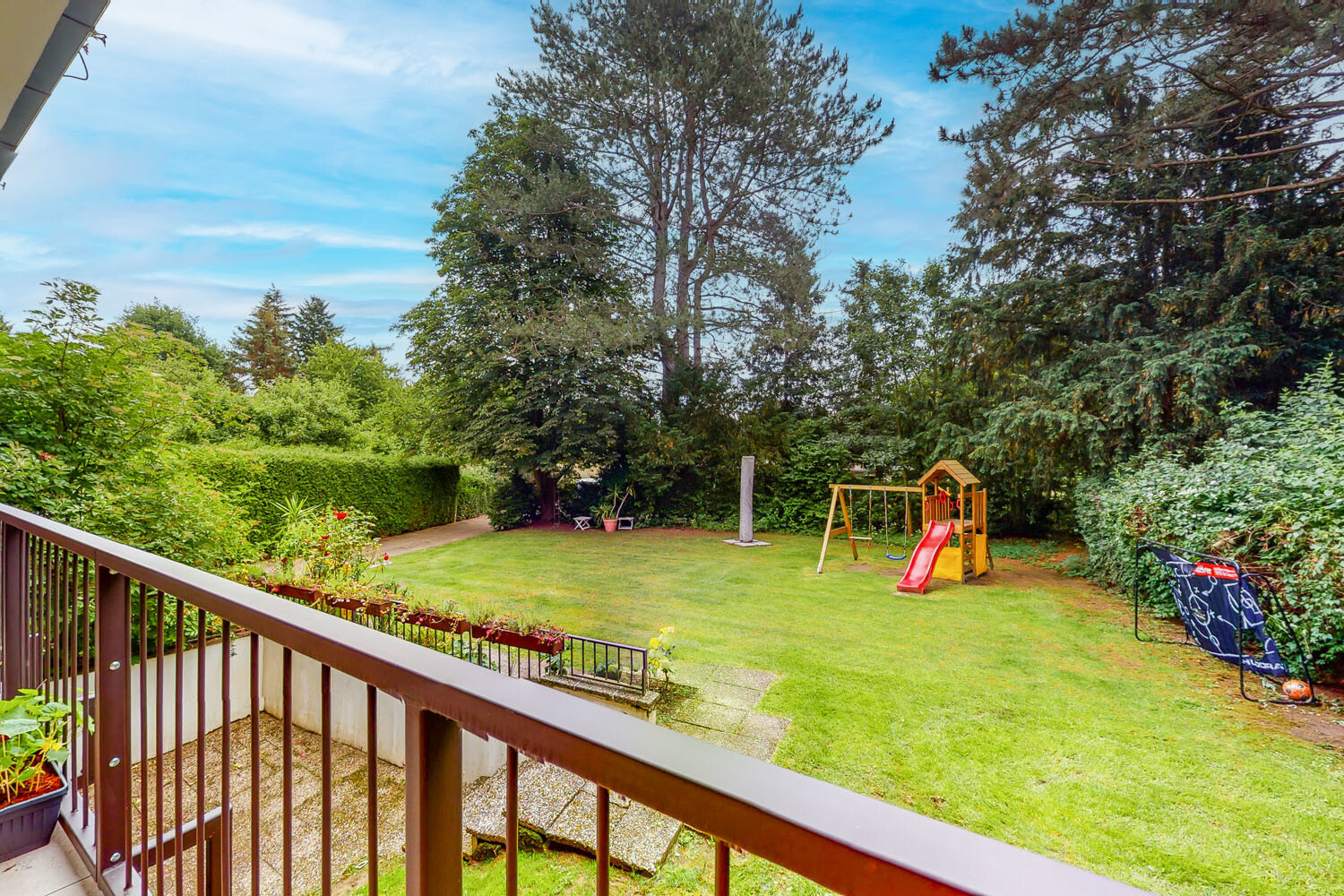 Ausblick von der Loggia