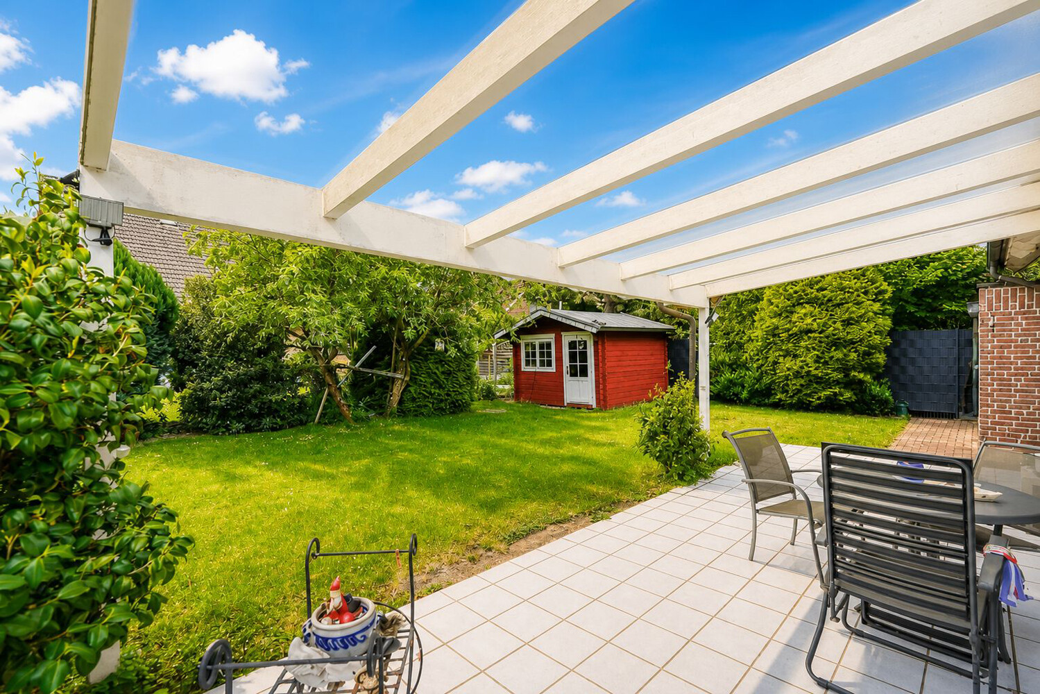 Blick in den Garten