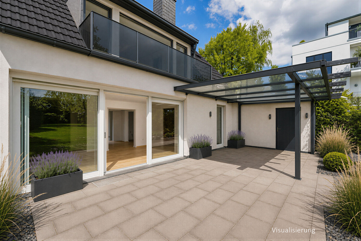 Gestaltungsbeispiel/ Visualisierung Terrasse