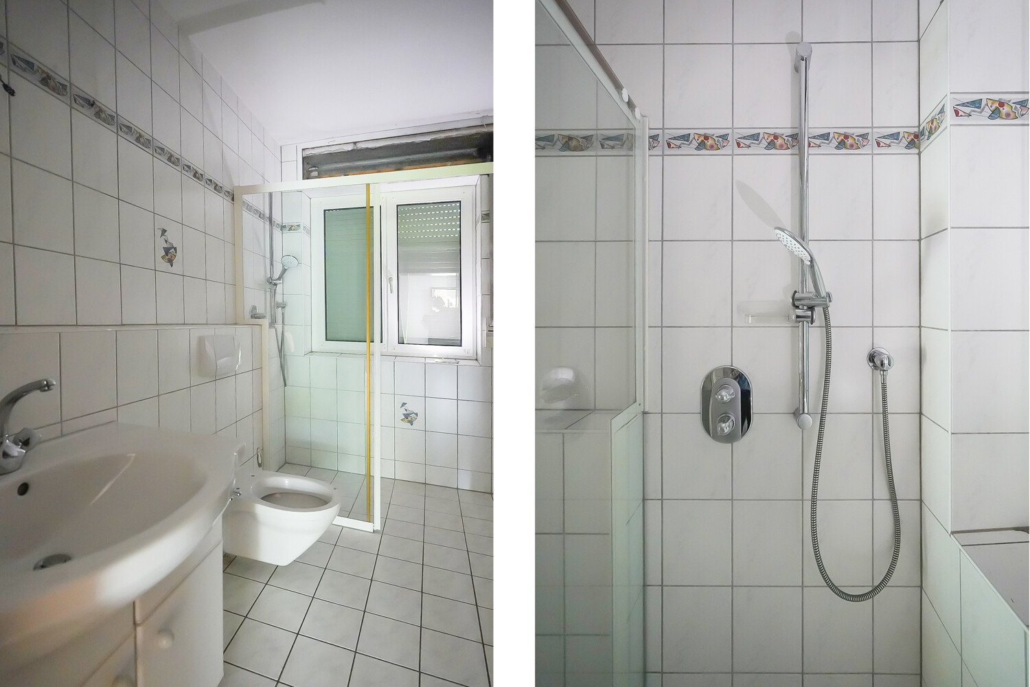 Badezimmer im Erdgeschoss