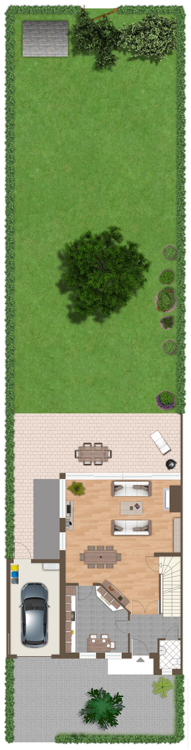 EG mit Garten