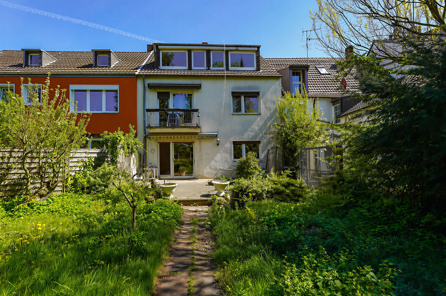 Ansicht Gartenseite Ist-Zustand