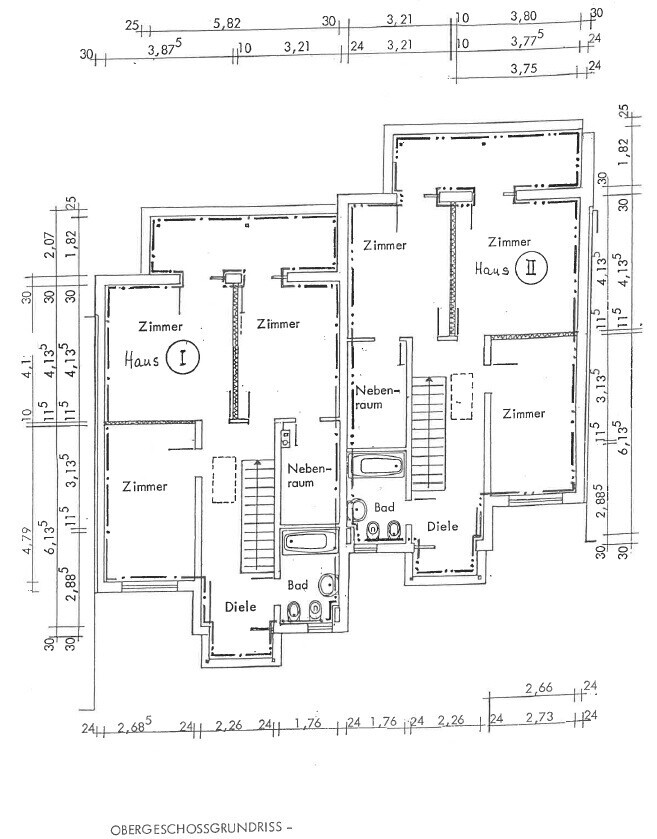 Grundriss Obergeschoss
