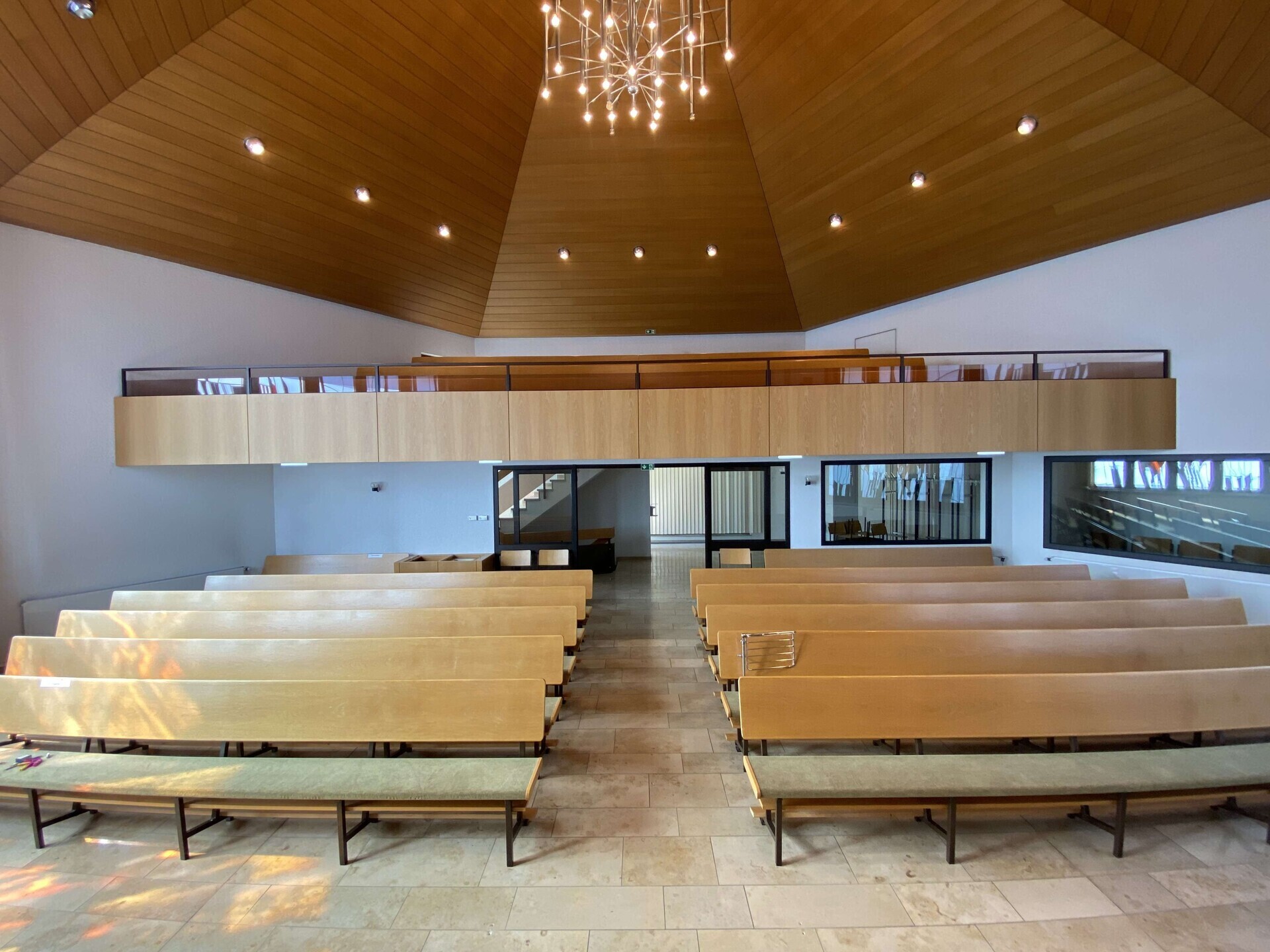 Kirchensaal Blick Empore