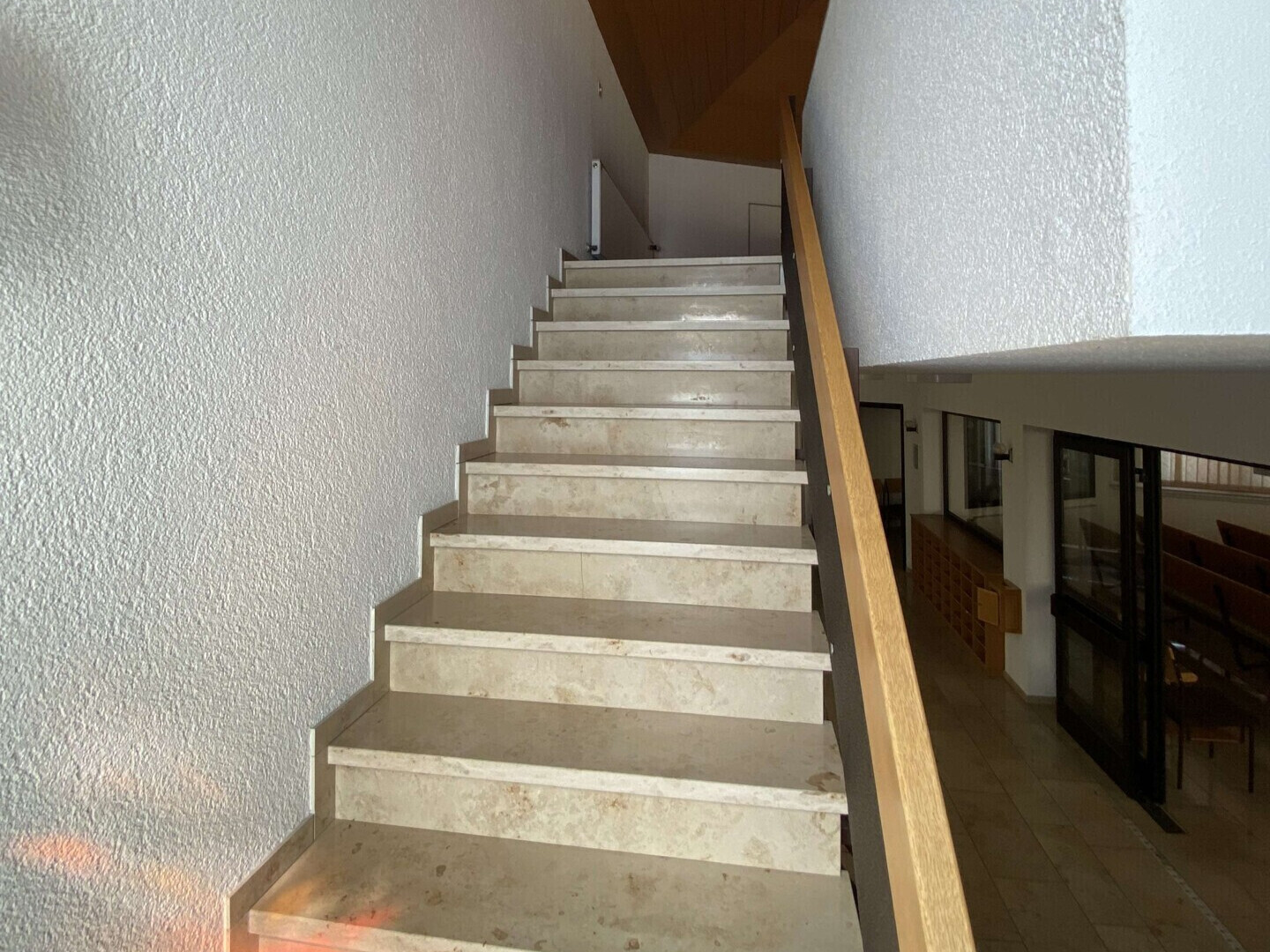 Treppe zur Empore