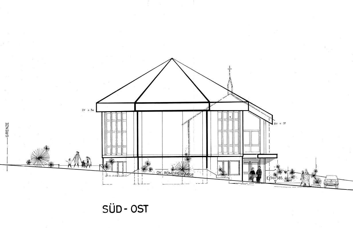 Ansicht Süd-Ost