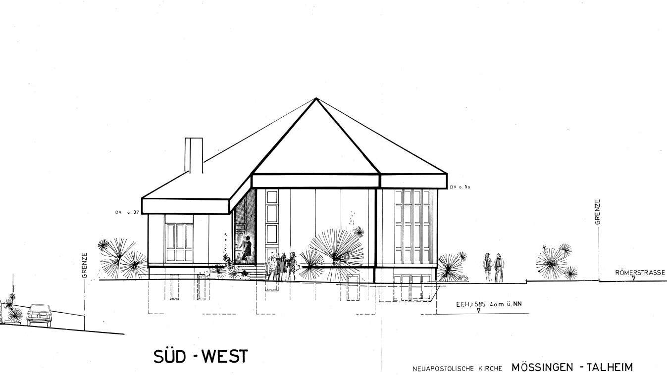 Ansicht Süd-West
