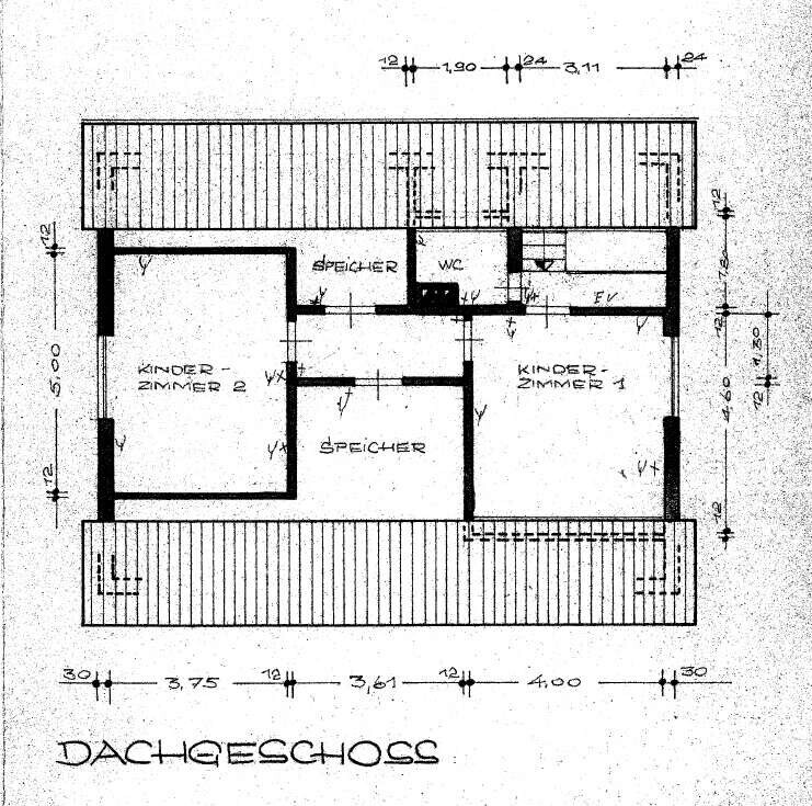 Grundriss Dachgeschoss