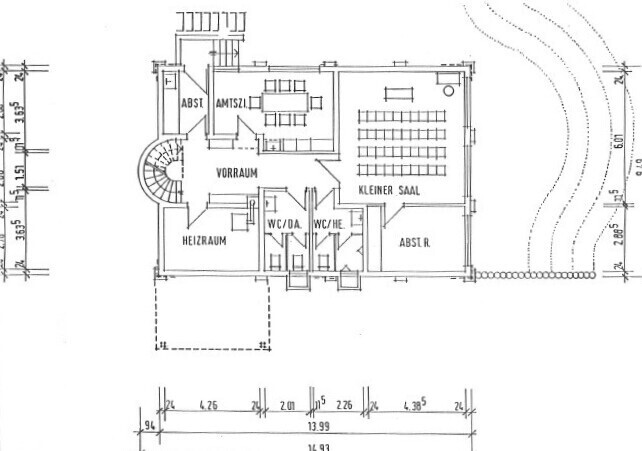 Grundriss Untergeschoss
