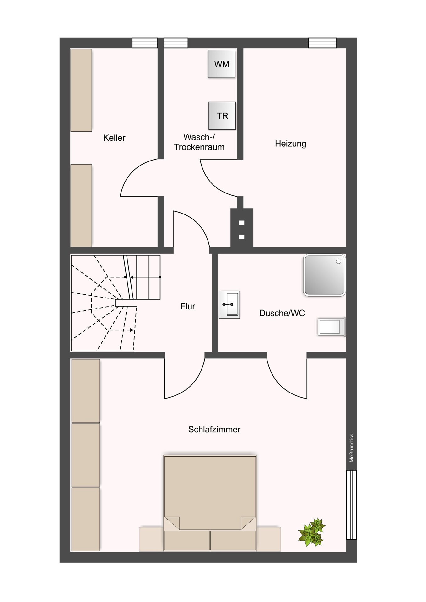 Grundriss Keller