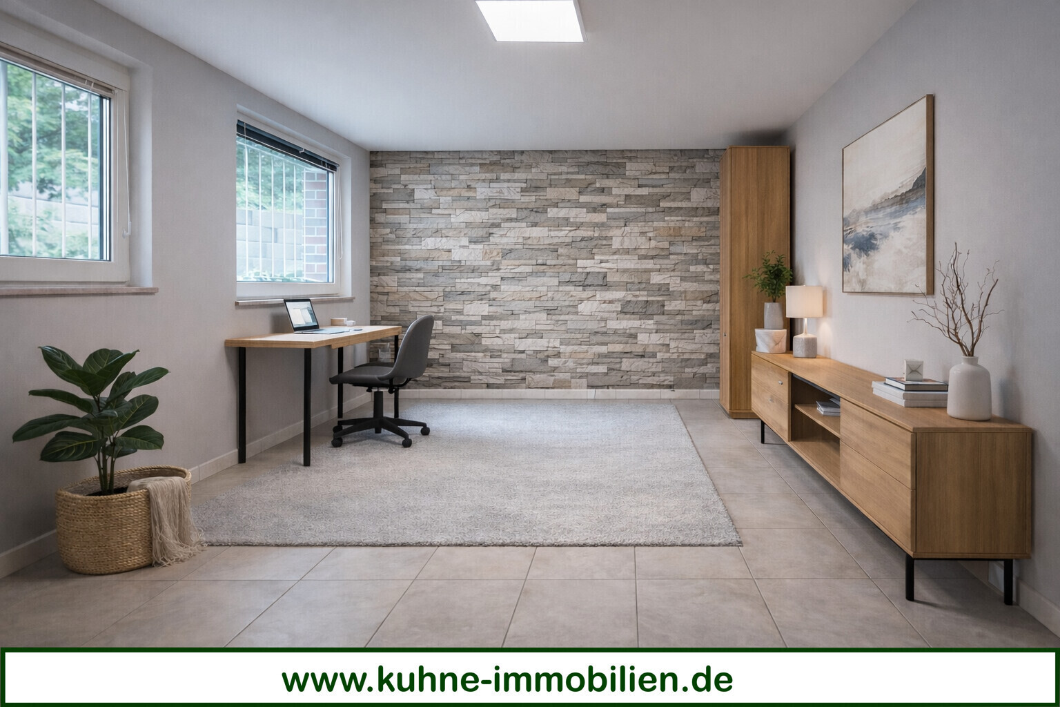 Zimmer 2, Souterrain- Homestaging