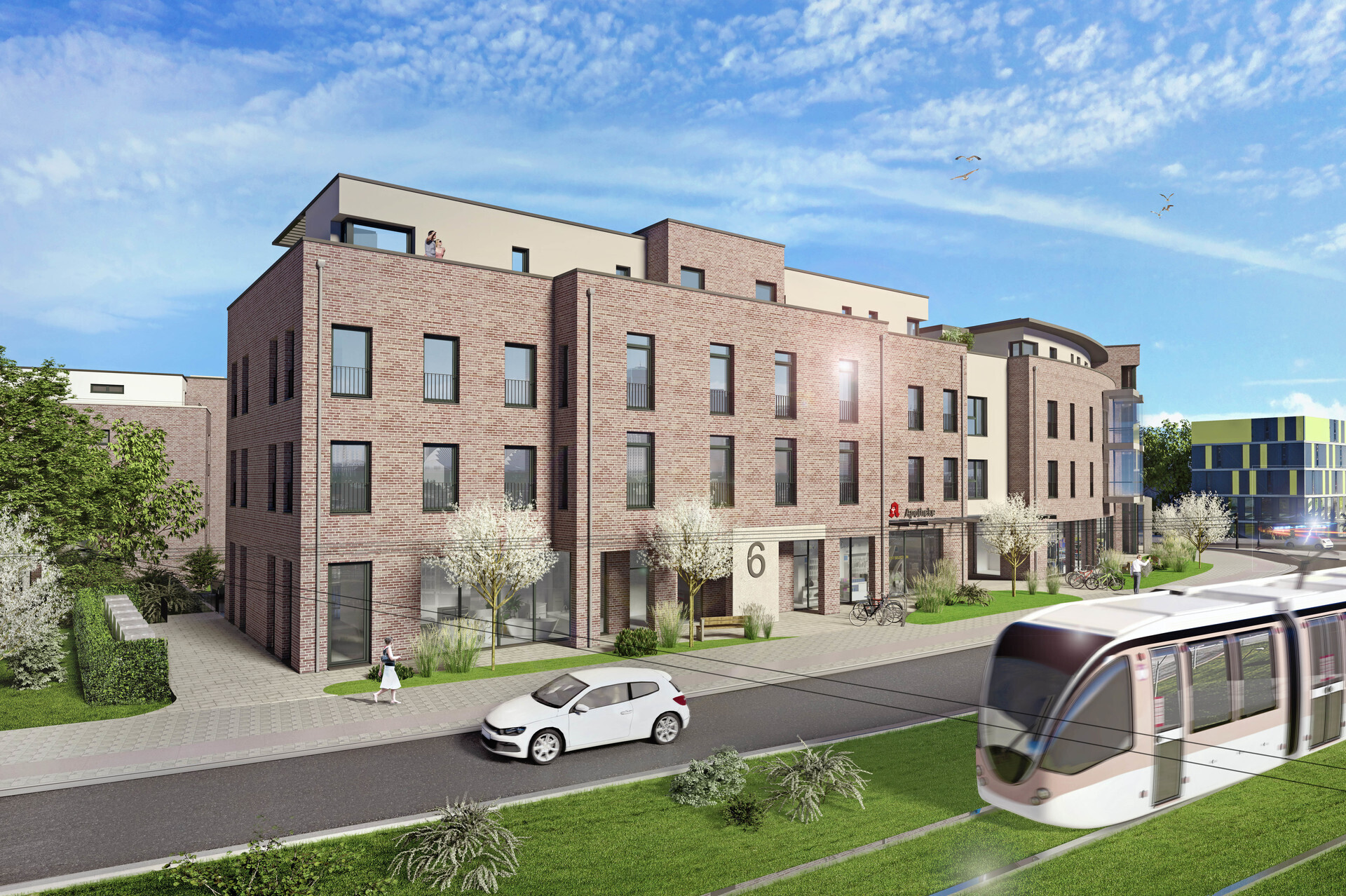 Eingangsbereich Haus 6