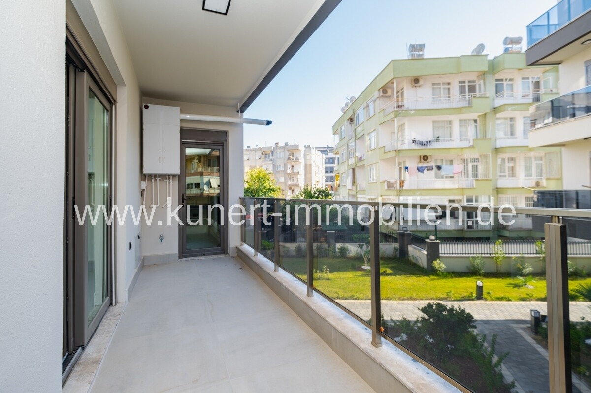 Blick vom Balkon